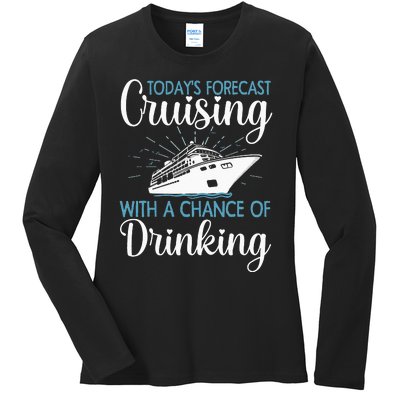 Cool Cruising For Family Cruise Vacation Lover Ladies Long Sleeve Shirt