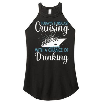 Cool Cruising For Family Cruise Vacation Lover Women's Perfect Tri Rocker Tank