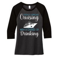 Cool Cruising For Family Cruise Vacation Lover Women's Tri-Blend 3/4-Sleeve Raglan Shirt