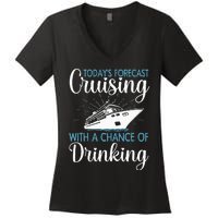 Cool Cruising For Family Cruise Vacation Lover Women's V-Neck T-Shirt