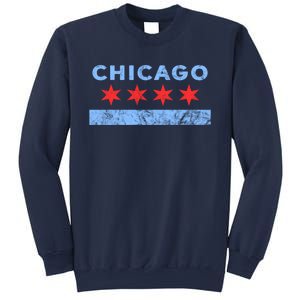 Chicago - Chicago Flag Sweatshirt Sweatshirt Sweatshirt