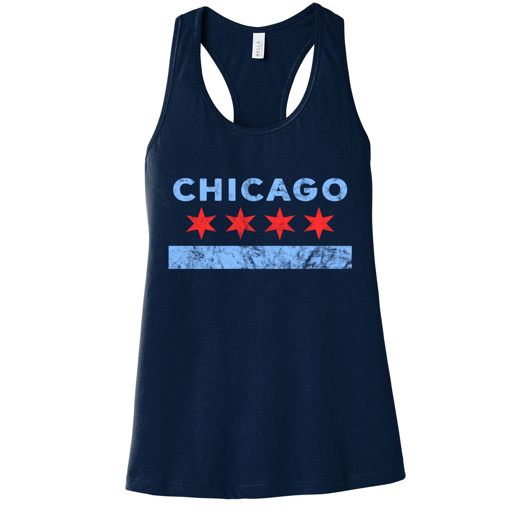 Chicago - Chicago Flag Sweatshirt Sweatshirt Womens Tank Top
