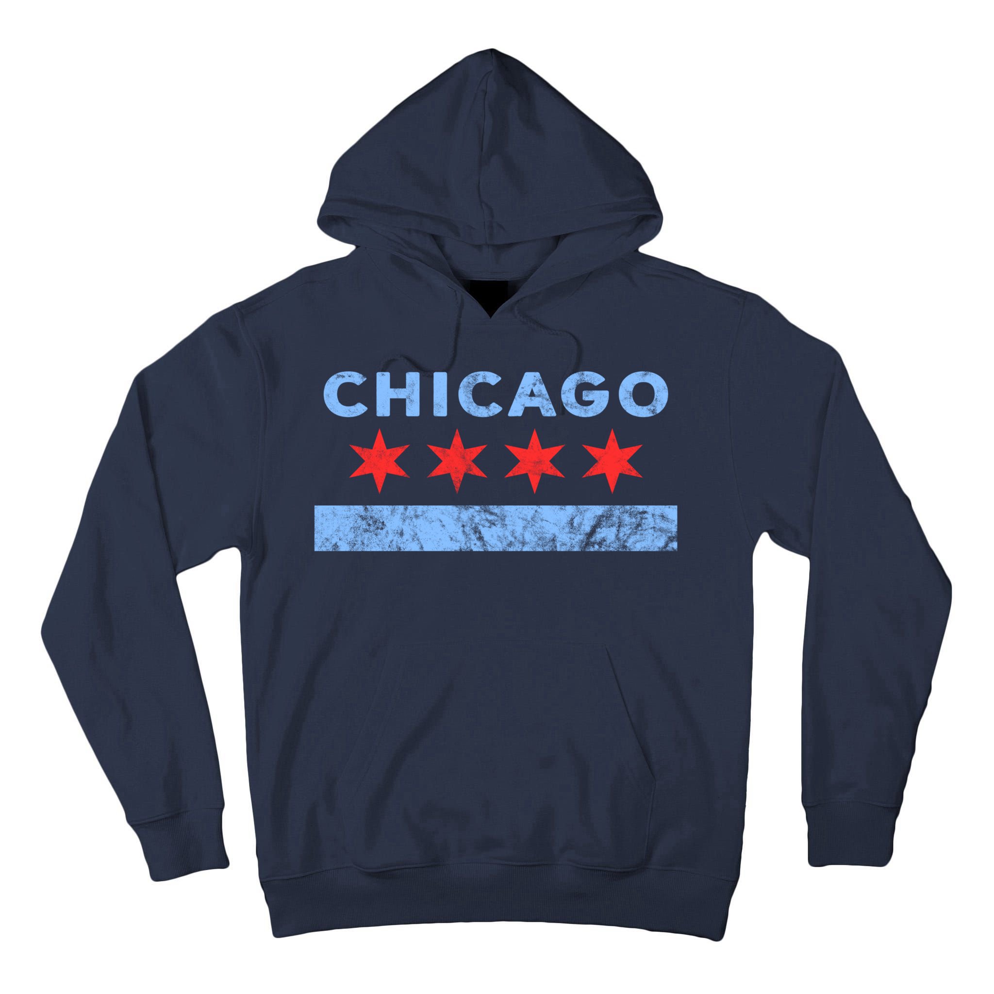 Chicago - Chicago Flag Sweatshirt Sweatshirt Tall Hoodie