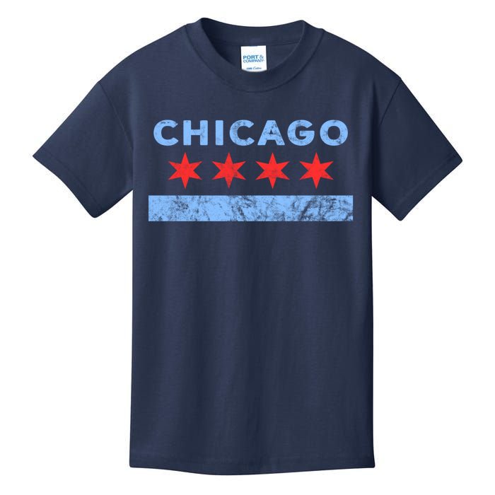 Chicago - Chicago Flag Sweatshirt Sweatshirt Kids T-Shirt