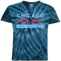 Chicago - Chicago Flag Sweatshirt Sweatshirt Kids Tie-Dye T-Shirt