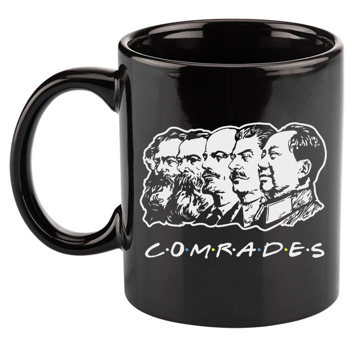 Communist Comrades Friends Communism Party 11oz C Handle Ceramic Mug