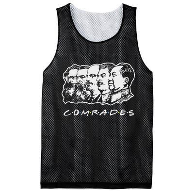 Communist Comrades Friends Communism Party Mesh Reversible Basketball Jersey Tank