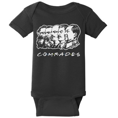 Communist Comrades Friends Communism Party Baby Bodysuit