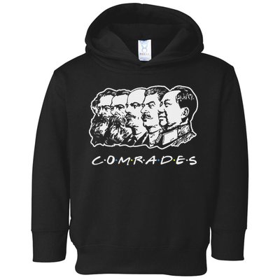 Communist Comrades Friends Communism Party Toddler Hoodie