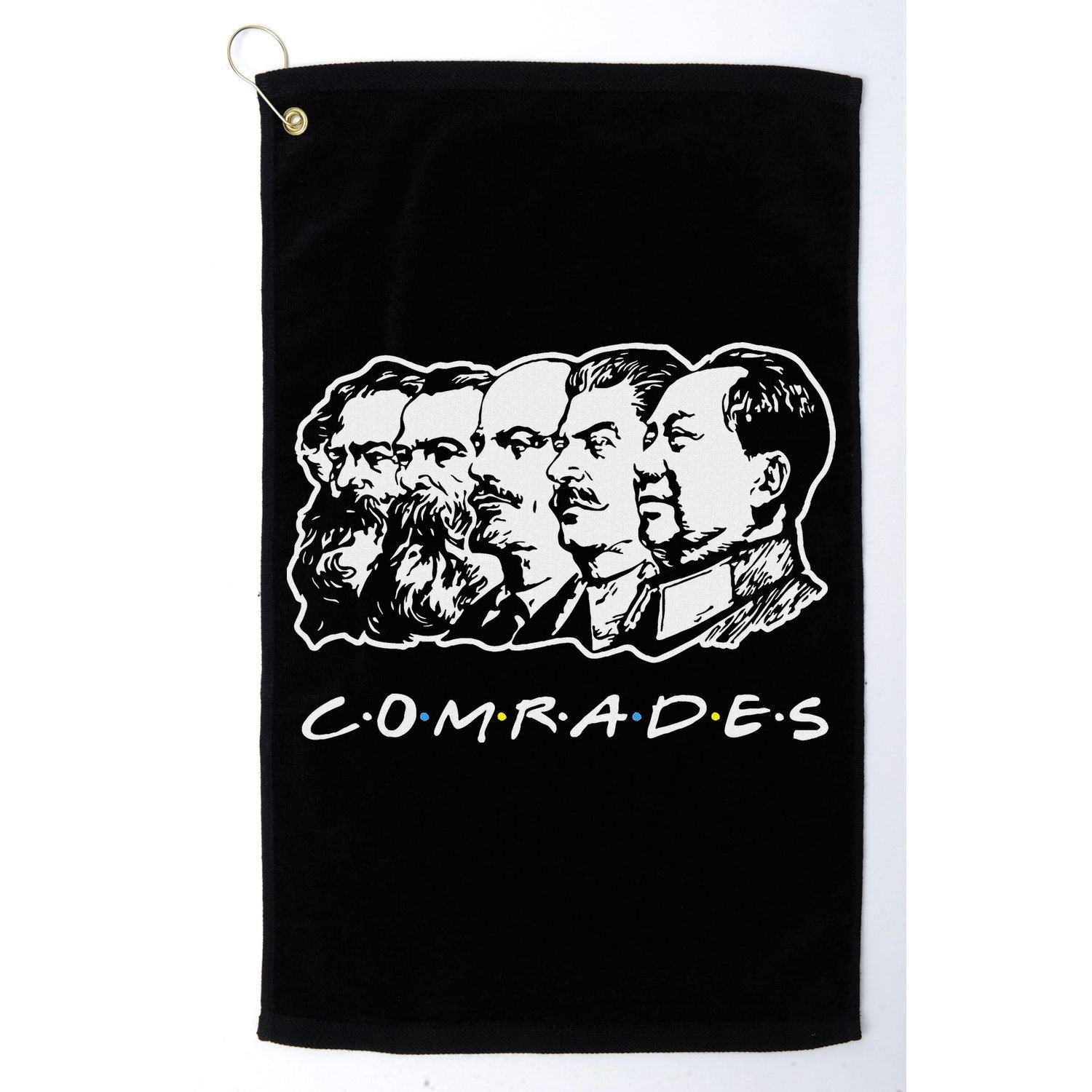 Communist Comrades Friends Communism Party Golf Towel