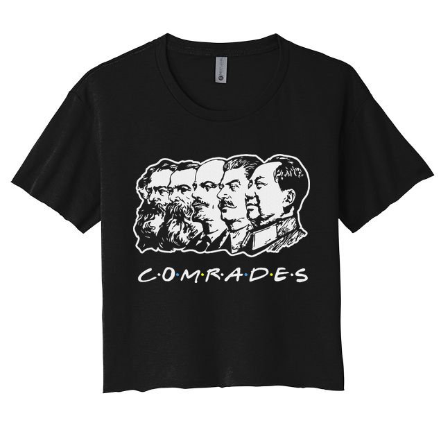 Communist Comrades Friends Communism Party Crop Top