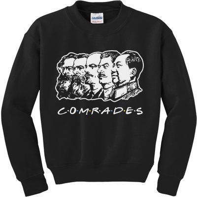 Communist Comrades Friends Communism Party Kids Sweatshirt