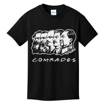 Communist Comrades Friends Communism Party Kids T-Shirt