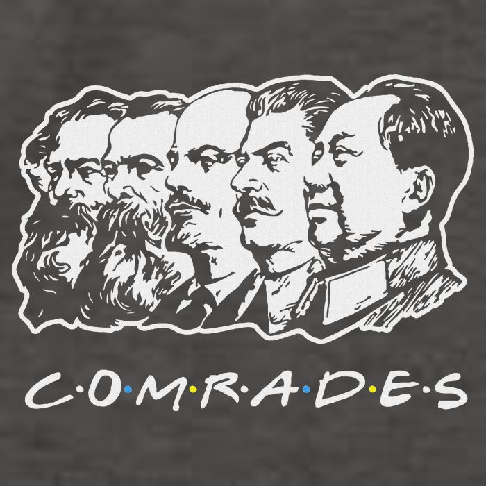 Communist Comrades Friends Communism Party Vector Backpack