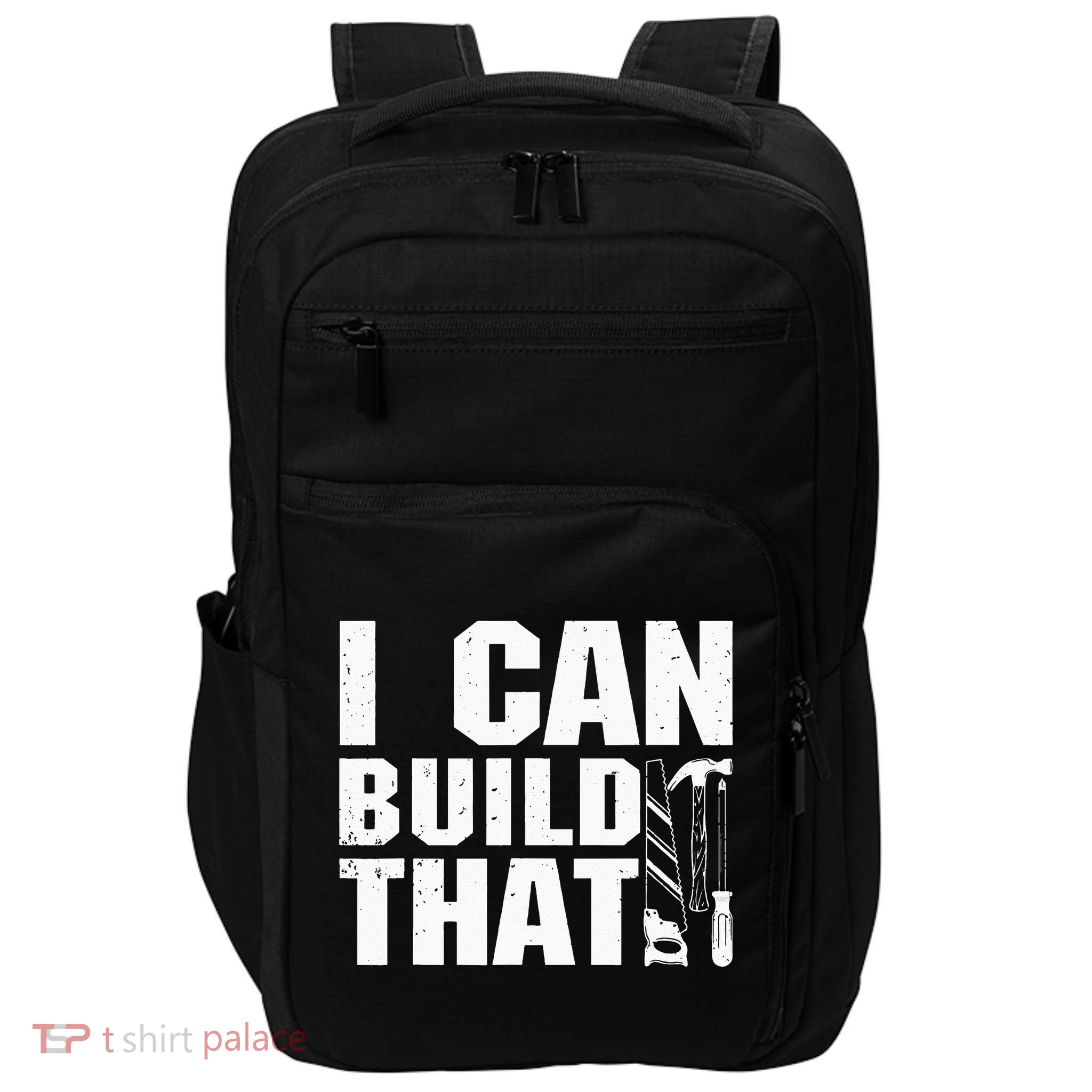 Cool Carpenter For Dad Carpenters Woodworker Handyman Impact Tech Backpack