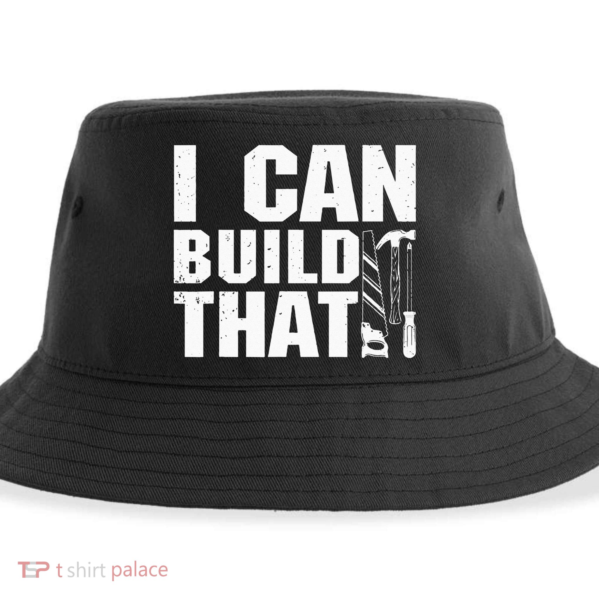 Cool Carpenter For Dad Carpenters Woodworker Handyman Sustainable Bucket Hat
