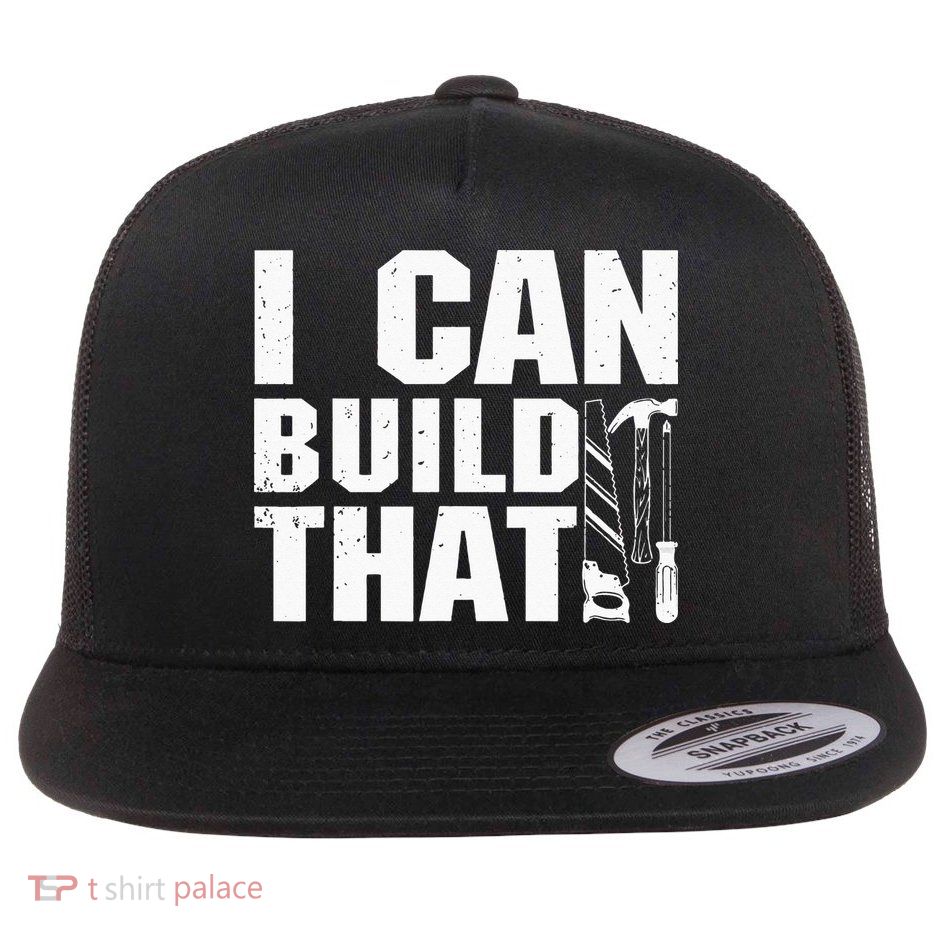 Cool Carpenter For Dad Carpenters Woodworker Handyman Flatbill Hat