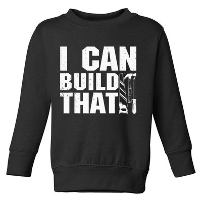 Cool Carpenter For Dad Carpenters Woodworker Handyman Toddler Sweatshirt
