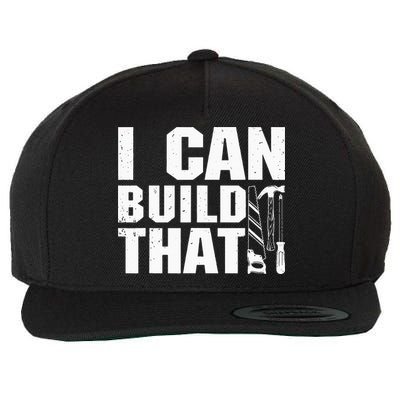 Cool Carpenter For Dad Carpenters Woodworker Handyman Wool Snapback Cap