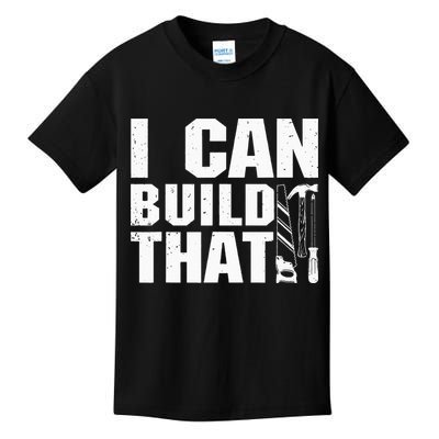 Cool Carpenter For Dad Carpenters Woodworker Handyman Kids T-Shirt