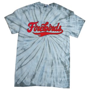 Carthage College Firebirds Classic Athletic Script Throwback Tie-Dye T-Shirt