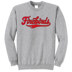 Carthage College Firebirds Classic Athletic Script Throwback Tall Sweatshirt