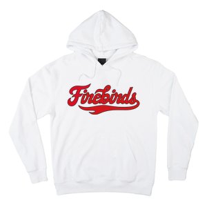 Carthage College Firebirds Classic Athletic Script Throwback Hoodie