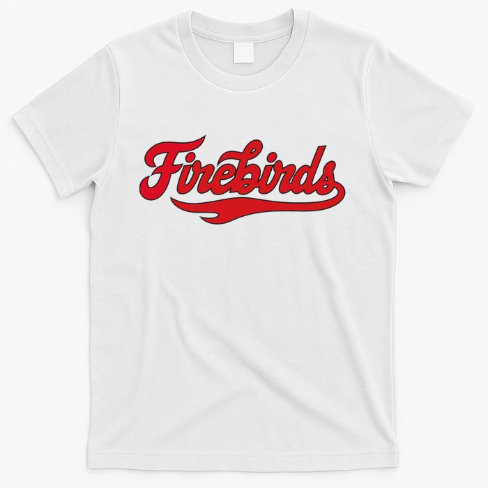 Carthage College Firebirds Classic Athletic Script Throwback T-Shirt