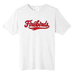 Carthage College Firebirds Classic Athletic Script Throwback Tall Fusion ChromaSoft Performance T-Shirt