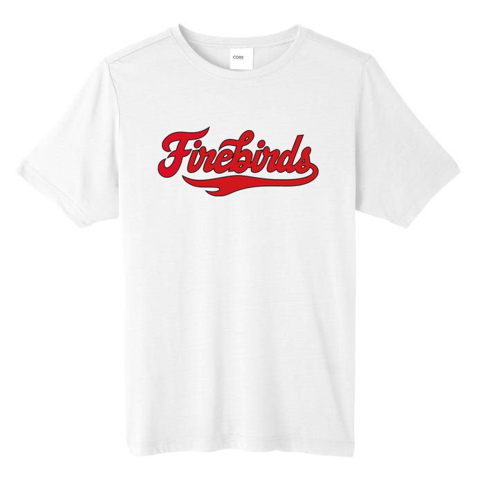 Carthage College Firebirds Classic Athletic Script Throwback Tall Fusion ChromaSoft Performance T-Shirt