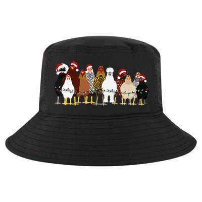 Christmas Chickens Farm Heifer Christmas Cool Comfort Performance Bucket Hat