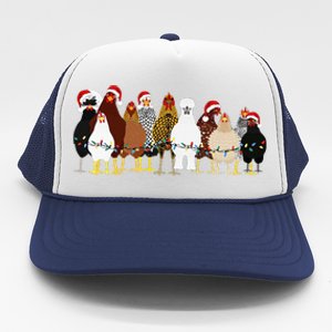 Christmas Chickens Farm Heifer Christmas Trucker Hat