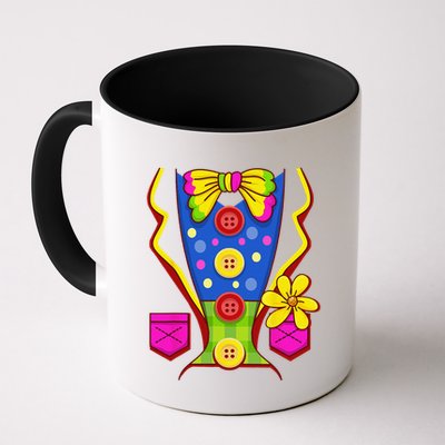 Clown Costume For Funny Funny Halloween Outfit Circus Mug