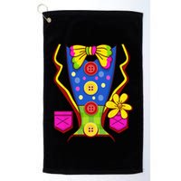 Clown Costume For Funny Funny Halloween Outfit Circus Golf Towel