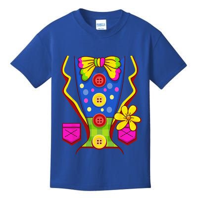 Clown Costume For Funny Funny Halloween Outfit Circus Kids T-Shirt