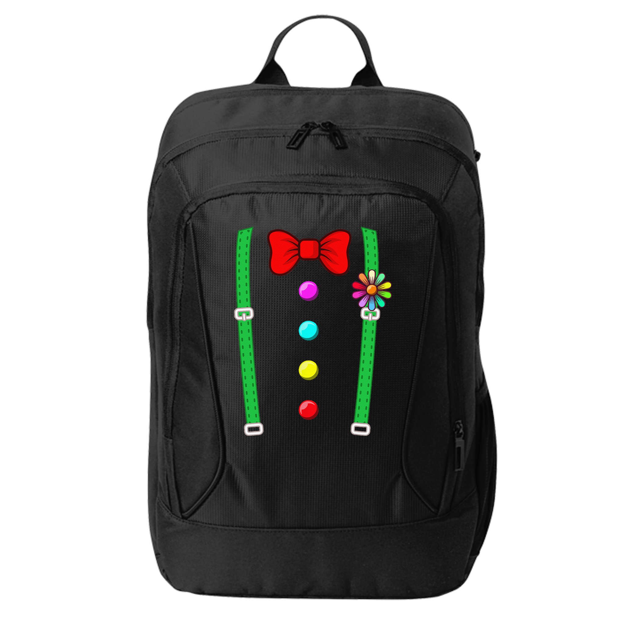 Clown Costume Funny Circus Halloween Costumes City Backpack