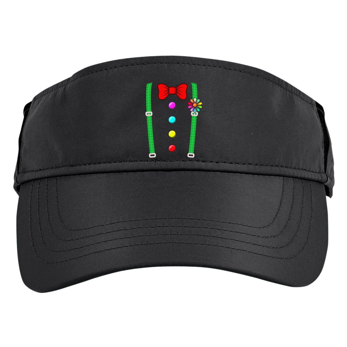Clown Costume Funny Circus Halloween Costumes Adult Drive Performance Visor