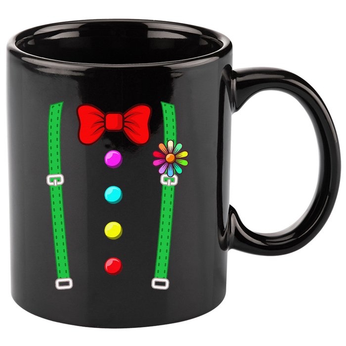 Clown Costume Funny Circus Halloween Costumes 11oz C Handle Ceramic Mug