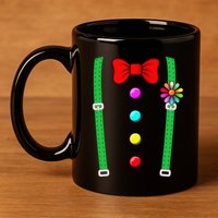 Clown Costume Funny Circus Halloween Costumes 11oz C Handle Ceramic Mug
