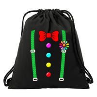 Clown Costume Funny Circus Halloween Costumes Drawstring Bag