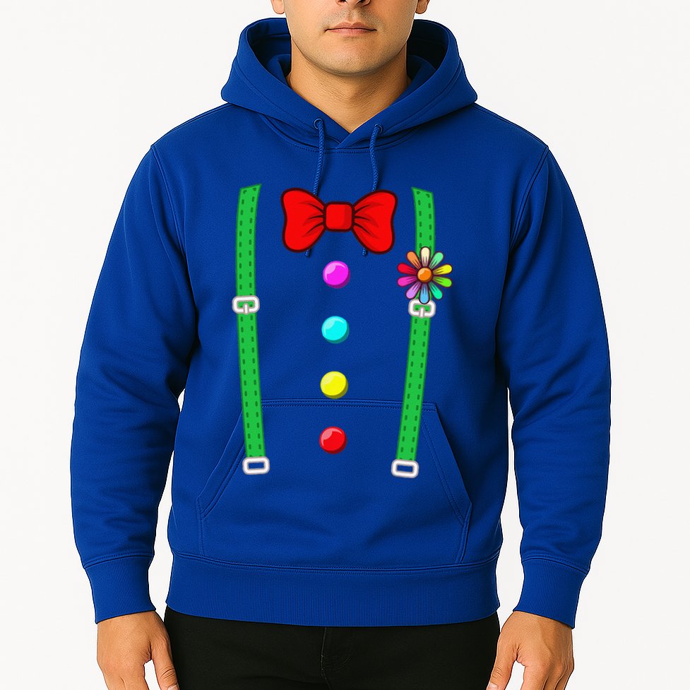 Clown Costume Funny Circus Halloween Costumes Hoodie