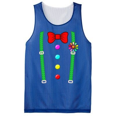 Clown Costume Funny Circus Halloween Costumes Mesh Reversible Basketball Jersey Tank