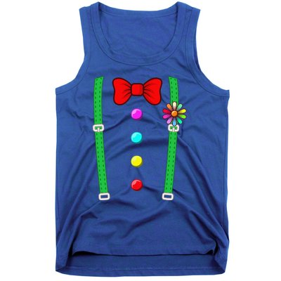 Clown Costume Funny Circus Halloween Costumes Tank Top