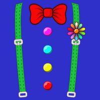 Clown Costume Funny Circus Halloween Costumes Womens T-Shirt