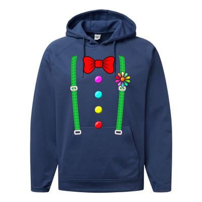 Clown Costume Funny Circus Halloween Costumes Performance Fleece Hoodie