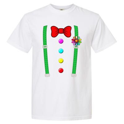 Clown Costume Funny Circus Halloween Costumes Garment-Dyed Heavyweight T-Shirt