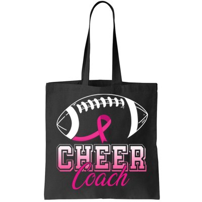 Cheer Coach Football Breast Cancer Awareness Bag