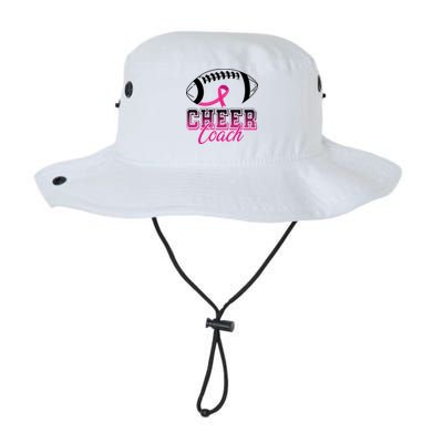 Cheer Coach Football Breast Cancer Awareness Bucket Hat