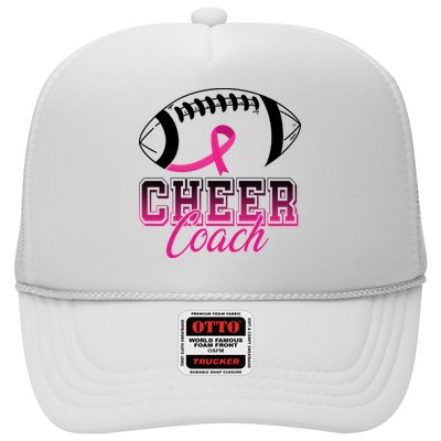 Cheer Coach Football Breast Cancer Awareness Trucker Hat