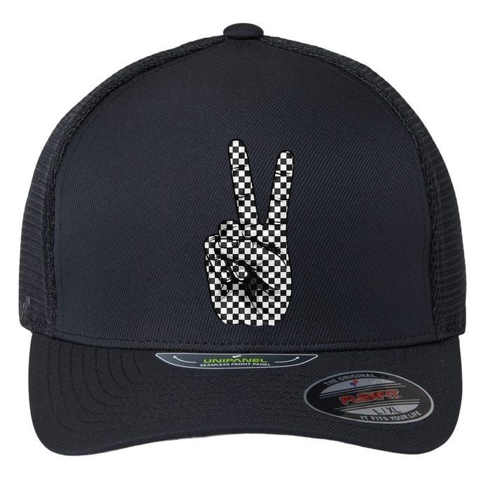 Cool Checkered For Wo Checker Pattern Checkerboard Flexfit Unipanel Trucker Cap